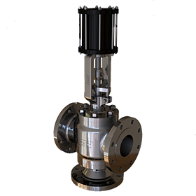 3 way Globe Valve